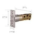 thumbnail image 3 of Satin Nickel 6-Way Universal Deadbolt Latch, Reversible for Entry and Exterior Doors, 3 of 5