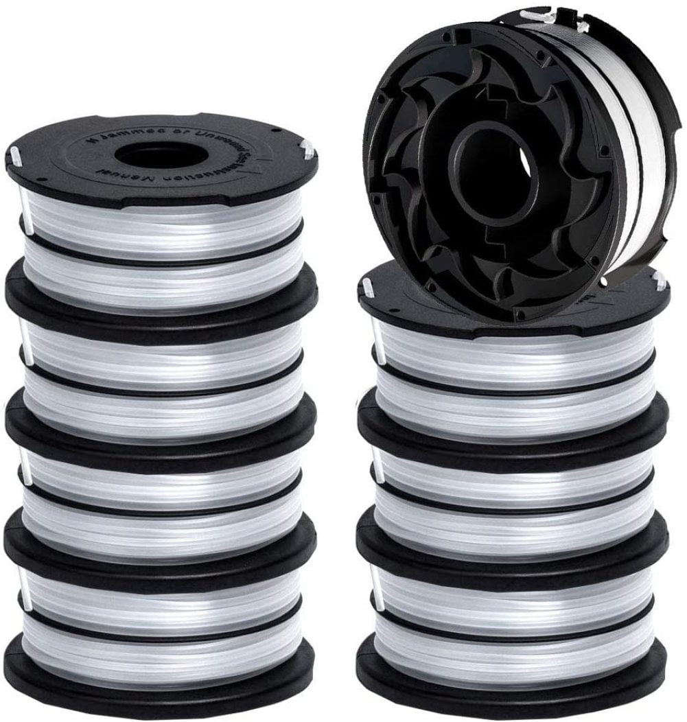 3 Pack Replacement Trimmer Spool For Black And Decker DF-065-BKP No.GH700 