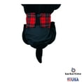 thumbnail image 5 of Barkertime Red Plaid on Black Dog Diaper, 5 of 6