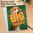 thumbnail image 6 of 1 Jumbo Thank You Greeting Card (8.5 x 11 Inch) - DOG BIG THANKS J2369DTYG, 6 of 7