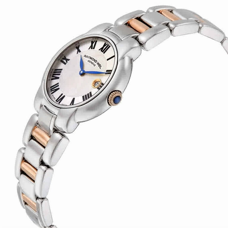 Raymond Weil Jasmine Silver Dial Two-tone Ladies Watch 5229-S5