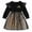 X18-Brown, variant on Ulitacool 12-18 Months Flower Girl Dress Kids Baby Summer Solid Color Camisole Dress Party Princess Dress Soft Outwear Black
