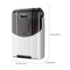 thumbnail image 3 of Multi-functional Cutlery Organizer Household Tableware Wall Hanging Storage Tableware Compartment Box With U V Function, 3 of 9