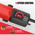 thumbnail image 5 of Clippers 600W Professional Heavy Duty Electric Livestock Grooming Tool with 6-Speeds for Thick Coat Animals, 5 of 7