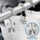 thumbnail image 4 of Double Glide Roller Shower Curtain Hooks, Double Sided, 4 of 4