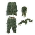 thumbnail image 2 of koolsoo Vêtements de Chasse Respirants pour Adultes, Veste Légère à Capuche 3D, Vert, 2 of 9