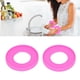 thumbnail image 5 of Silicone Bracelets, 2 PCS Suction Cup Fixation Waterproof Wristbands  For Painting ANGGREK Rosa roja, 5 of 8