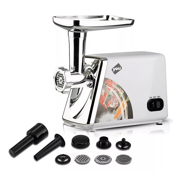 Picadora De Carne Embutidos Electrica Acero Inox. 2500w You