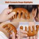 thumbnail image 3 of Exotic Hardwood 5 Balls Massage Comb Handmade Scalp Body Relaxation Tool Portable Wood Gift Set for Women Men, 3 of 5