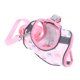 thumbnail image 3 of Correa de arnés para mascotas, transpirable, ajustable, reflectante, chaleco para caminar para perros, correa para gatos pequeños y medianos, rosa S, 3 of 5