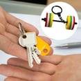 thumbnail image 5 of SDFGTstore Fitness Themed Detachable Keychain Rubber Design Bag Hanging Decoration Charm Gym Enthusiast Gift, 5 of 21