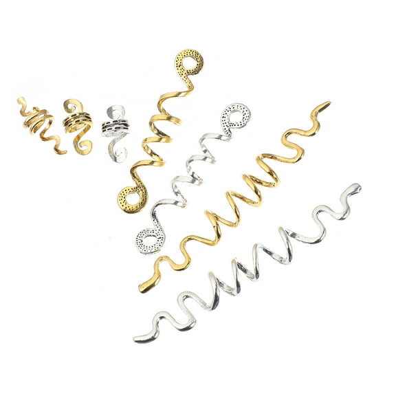 Raindrops  16 Pcs Braid Decoration Accessories African Dreadlocks Beads Hair for