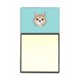Damier Bleu Chihuahua Refiillable Sticky Note Titulaire Ou Distributeur de Billets de Poste&44; 3 x 3 Po. – image 1 sur 1