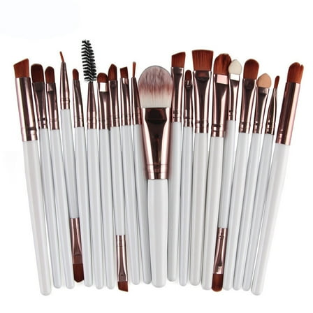 20pcs Makeup Brushes Set, Includes All Types of Face Brushes, Create An All-over Makeup Look