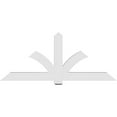 thumbnail image 4 of 84"W x 35"H x 4"D x 6"F, 10/12 Pitch, Redmond Architectural Grade PVC Gable Bracket, 4 of 8