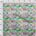 thumbnail image 3 of oneOone Polyester Lycra Dusty Purple Fabric Tropical Sewing Craft Projects Fabric Prints By Yard 56 Inch Wide, 3 of 5