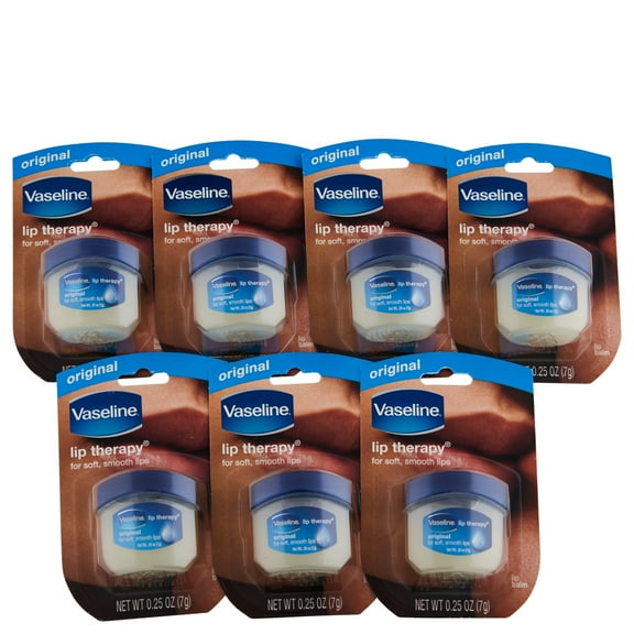 Vaseline Lip Therapy Original 7 Ct 0.25 oz