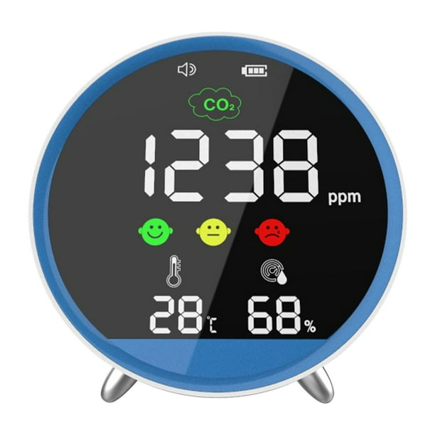 CO2 Meter 4005000ppm Range Temperature Humidity Measuring for