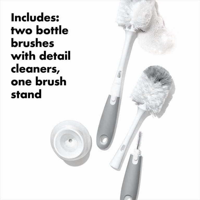 OXO Tot Bottle Brush 2-Piece Set with Stand photo 4