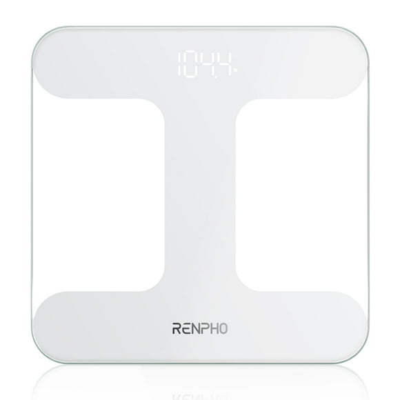Báscula de baño RENPHO Core TS para peso corporal de 180 kg, color blanco