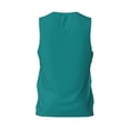 thumbnail image 2 of Rocae Teal for Men's Basketball Jersey Lightweight and Breathable Athletic Tank Top,Quick-Drying Sports Jersey Small, 2 of 9