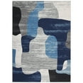 thumbnail image 3 of GlowSol 8'x10' Modern Abstract Area Rugs for Living Room Bedroom Washable Contemporary Indoor Floor Cover Soft Foldable Thin Accent Rug, Blue, 3 of 6