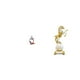thumbnail image 1 of Figura decorativa de resina de un caballo pensador abstracto, escultura moderna de colección para dormitorio, cajón, oficina, tienda, estantería, cent, 1 of 8