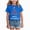 A610-Blue, variant on NOLDARES Christmas Shirts Girl Cotton Short Sleeve Tshirts Santa Xmas Tree Bow Graphic Tees,A610-Blue