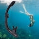 thumbnail image 3 of Snorkel Buceo Tubo Respiración Subacuático Completamente Seco Equipo (), 3 of 8