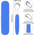 thumbnail image 2 of 2 Pack Tongue Scraper Tongue Brush, Tongue Scraper Cleaner, 2 of 5