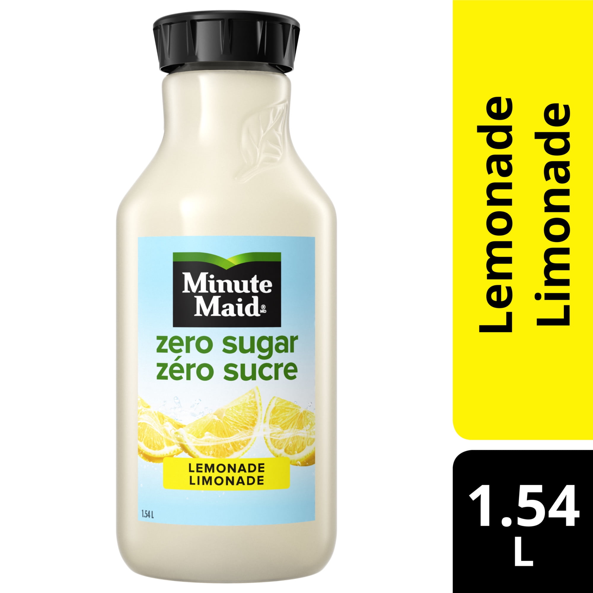Minute Maid No Sugar Added Lemonade Bottle, 1.54 Liters, 1.54