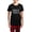 With Red Plaid Pant, variant on CafePress - SUNDAY FUNDAY Women's Dark Pajamas - Women's Short Sleeve Print T-Shirt and Pants Dark Cotton Pajama Set