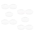 thumbnail image 2 of Shisuyan 10pcs Oval Lens Glass Mirror Sheet Craft Mirror Lens Cosmetic Mirror DIY Accessories, 2 of 9