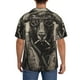 thumbnail image 3 of Balery Vintage Ram Pilot Camisa Casual de Manga Corta con Botones para Hombre, Texturizada, Estilo Cubano, para Playa, Verano-Small, 3 of 5