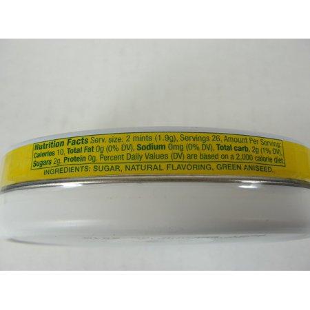 Lemon - Abbaye Tin Anise drops all natural [1.75 oz], One