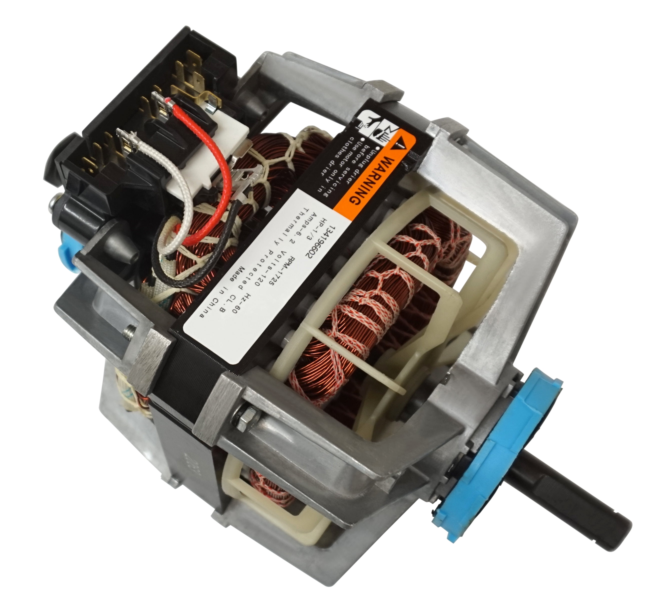 Dryer Motor fits Frigidaire, Electrolux, AP6783327, PS12584805, 134196602