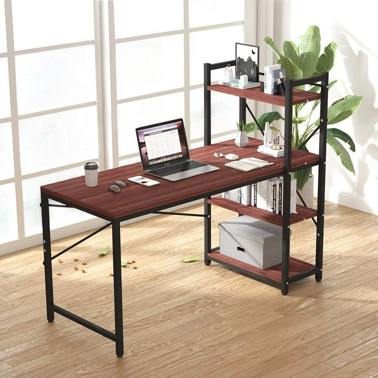 Compact Small Computer Table Wooden Desk