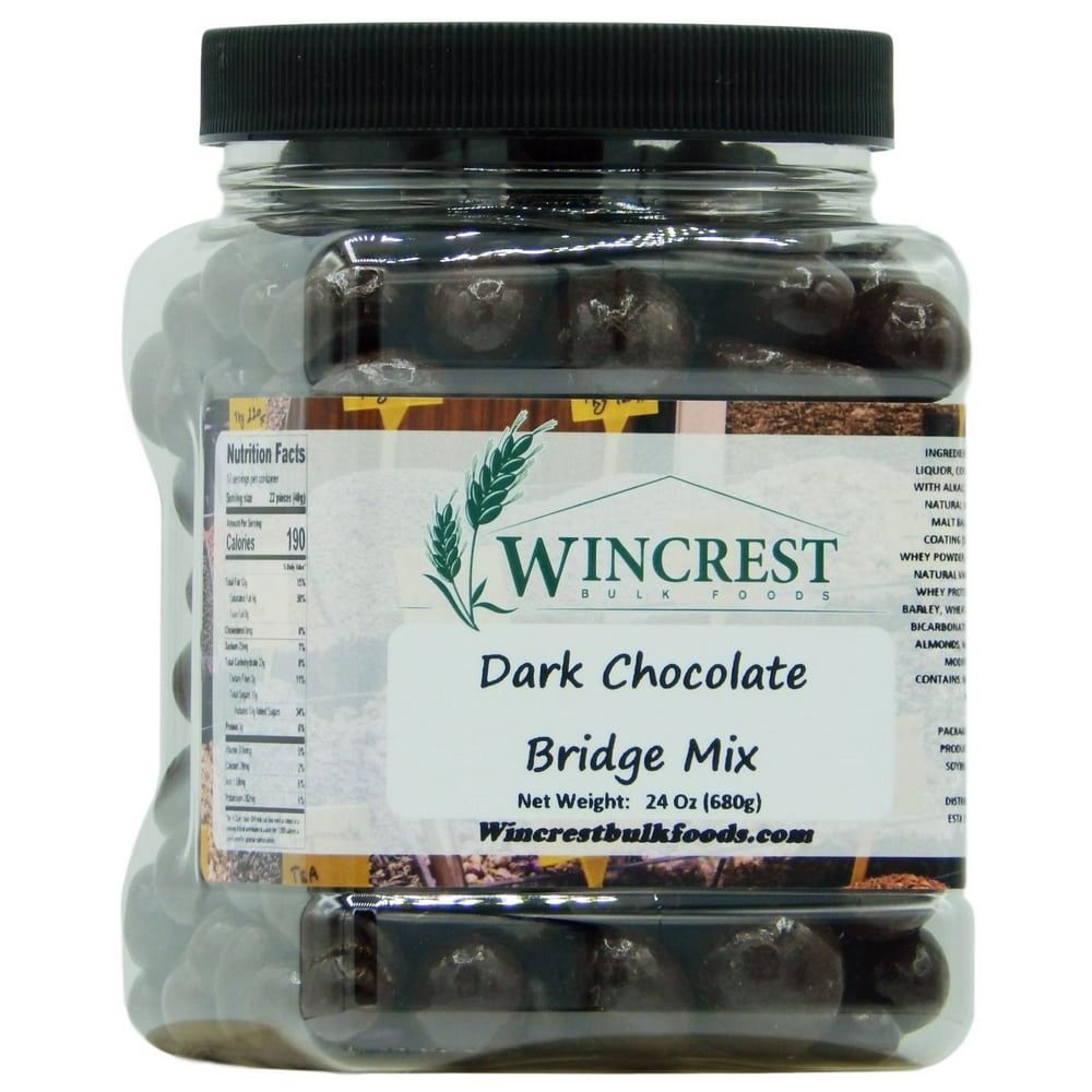 Dark Chocolate Bridge Mix 1.5 Lb Tub