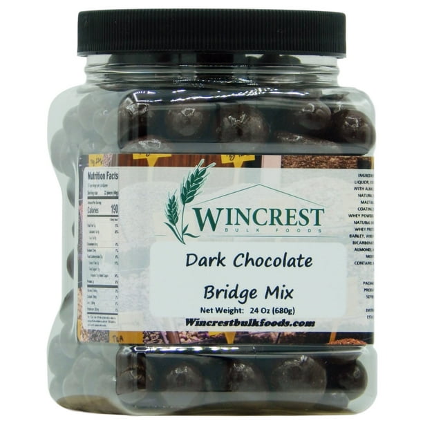 Dark Chocolate Bridge Mix 1.5 Lb Tub