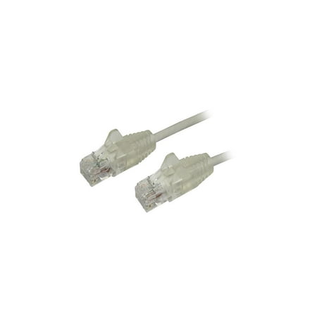 UPC: 0065030873154 | StarTech N6PAT6INGRS Cat6 Ethernet Cable – 6 in – Gray – Slim – Snagless RJ45 Cable – Network Cable – Ethernet Cord – Cat 6 Cable – 6in