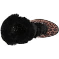 thumbnail image 5 of Jessica Simpson Mikah Leopard Pull-on Hiker Block Heel Lace up Combat Booties (Leopard, 5.5), 5 of 8