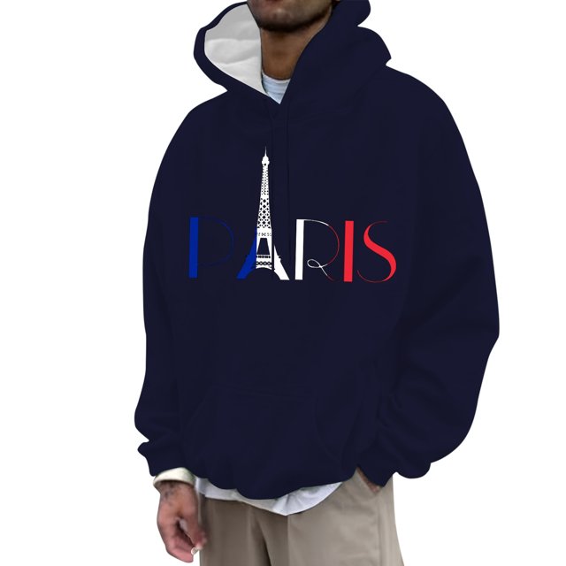 EHQJNJ Sweat à Capuche Doublé Polaire Homme Camouflage Mode Décontractée Impression 3D Manches Longues Pull à Capuche Graphique
