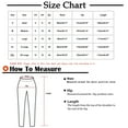 thumbnail image 3 of Loopsun Womens Pants, Casual Pants for Women, Fashion Women's Casual Solid Casual Elastic Waist Full Length Pants Army Green M, 3 of 5
