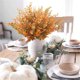 thumbnail image 4 of Flores artificiales de otoño, tallos de eucalipto falsos para decoración del hogar, decoración otoñal, plantas falsas para centros de mesa, rellenos de jarrones, decoración de interiores y exteriores, 4 of 5
