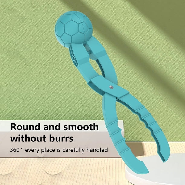 Lot De 4 Pinces à Boules De Neige – Formes Rondes Parfaites, Plastique Résistant, Pour Batailles Hivernales Et Jeux De Sable Été