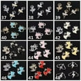 thumbnail image 6 of U8MO 5pcs Enamel Metal Crystal Assorted Charms Pendants Earring Jewelry Findings DIY-46# 18x22mm, 6 of 7