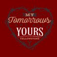 thumbnail image 2 of Women's Yellowstone My Tomorrows Are All Yours Black Barbwire Heart  Graphic T-Shirt, 2 of 4