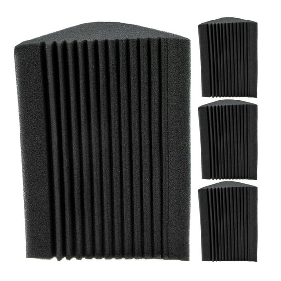 GOOHOCHY 4pcs Sound Absorbing Panels Wall Soundproof Panels Acoustic Proofing Pads for Cinema KTV Soundproof Padding for Walls and Ceiling