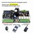 thumbnail image 7 of 12V 24V DC Swing Gate Opener Motor Control Unit PCB Controller Circuit Board Electronic Card For Single Motor Or Double Motor ,Smart WiFi Control, 7 of 7