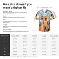 thumbnail image 6 of Lsque Surfing Cat Sun pattern Hawaiian Shirt for Men, Unisex Summer Beach Casual Short Sleeve Button Down Shirts-XX-Large, 6 of 9